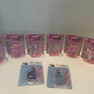 Barbie  & Frozen Toy Set 8 Pc New in Package